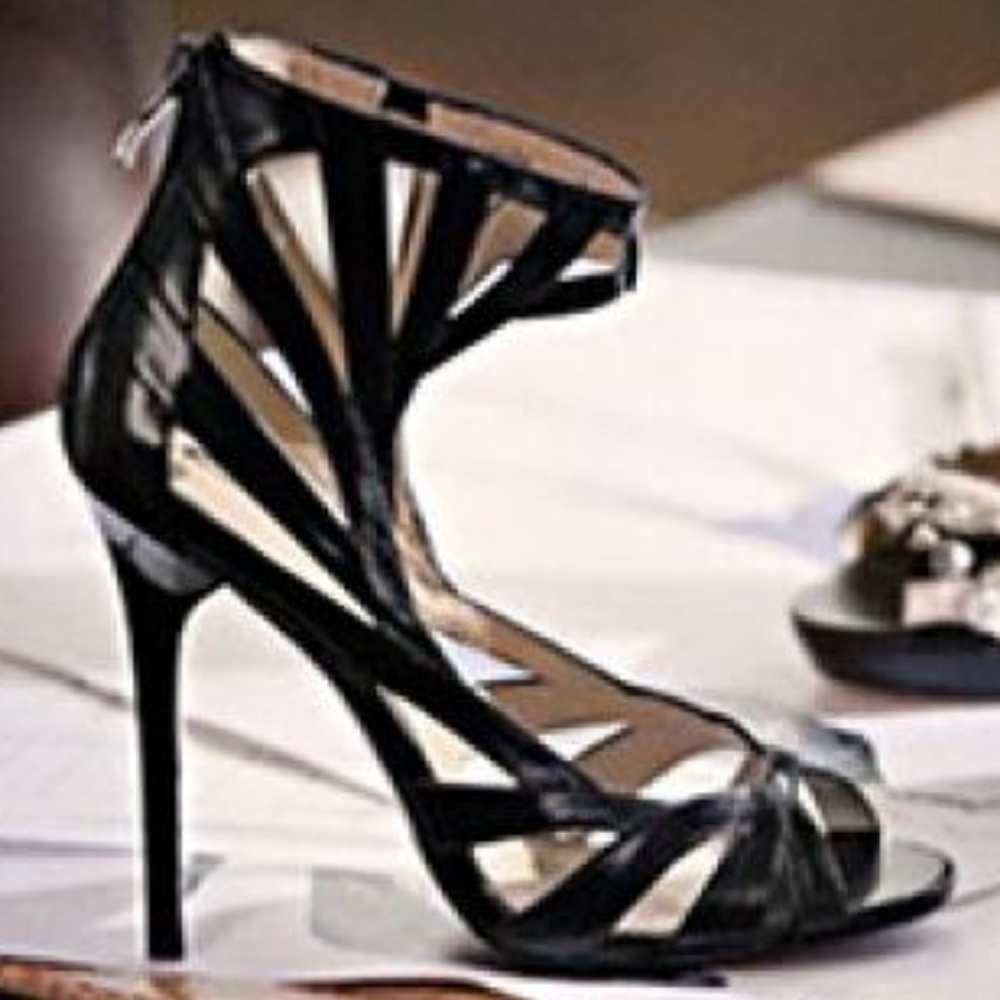 Jimmy Choo x HM Black Cage Heel